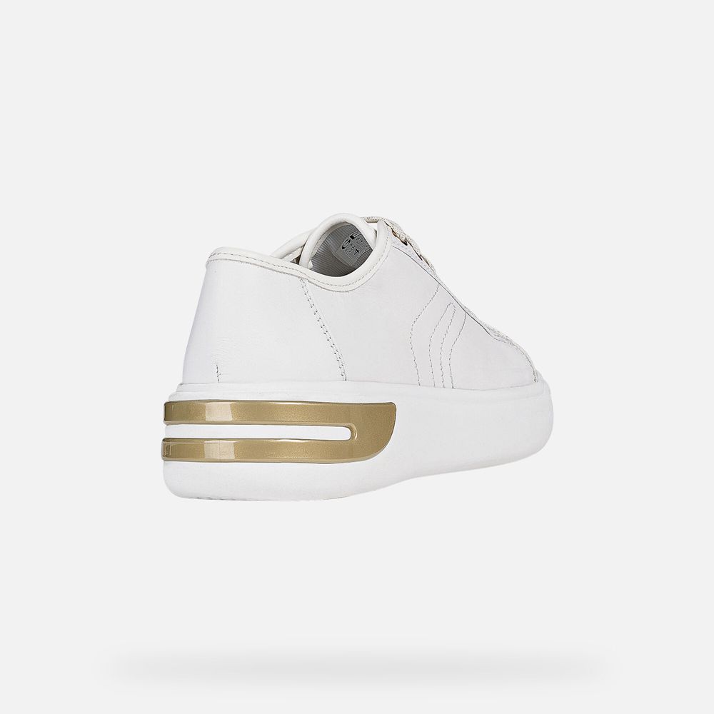 Geox Bayan Spor Ayakkabı Beyaz - Ottaya - LNS-375296